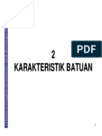 PPTA354-2 Karakteristik Batuan PDF