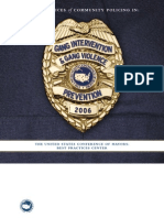 Best Practices of Community Policing In: Gang and Gang Violence Prevention 2006