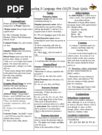 3 Grade Reading & Language Arts CCGPS Study Guide: Nouns Nouns Abbreviations