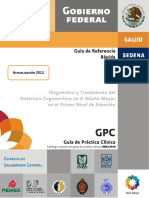 Guia de Referencia Rapida Deterioro Cognitivo en El Adulto Mayor PDF