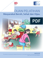 Panduan Pelatihan Masyarakat Bersih, Sehat Dan Hijau