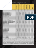 Tabela Custo Horario 2016 PDF
