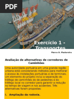 Aula 11 - Exercício - Avaliação de Alternativas(1)