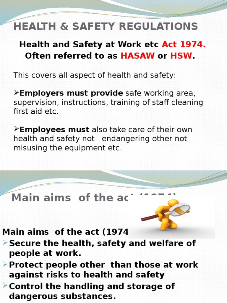 A Comprehensive Summary of Key UK Health and Safety Regulations for