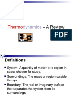 1 Lecture (A Thermodynamic Review)