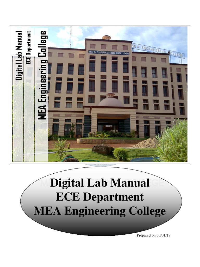 KTU Digital Electronics Lab Manual | PDF | Digital Electronics ...