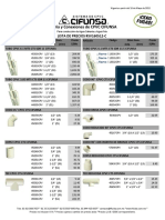 Lista de Precios CPVC - 160512 PDF