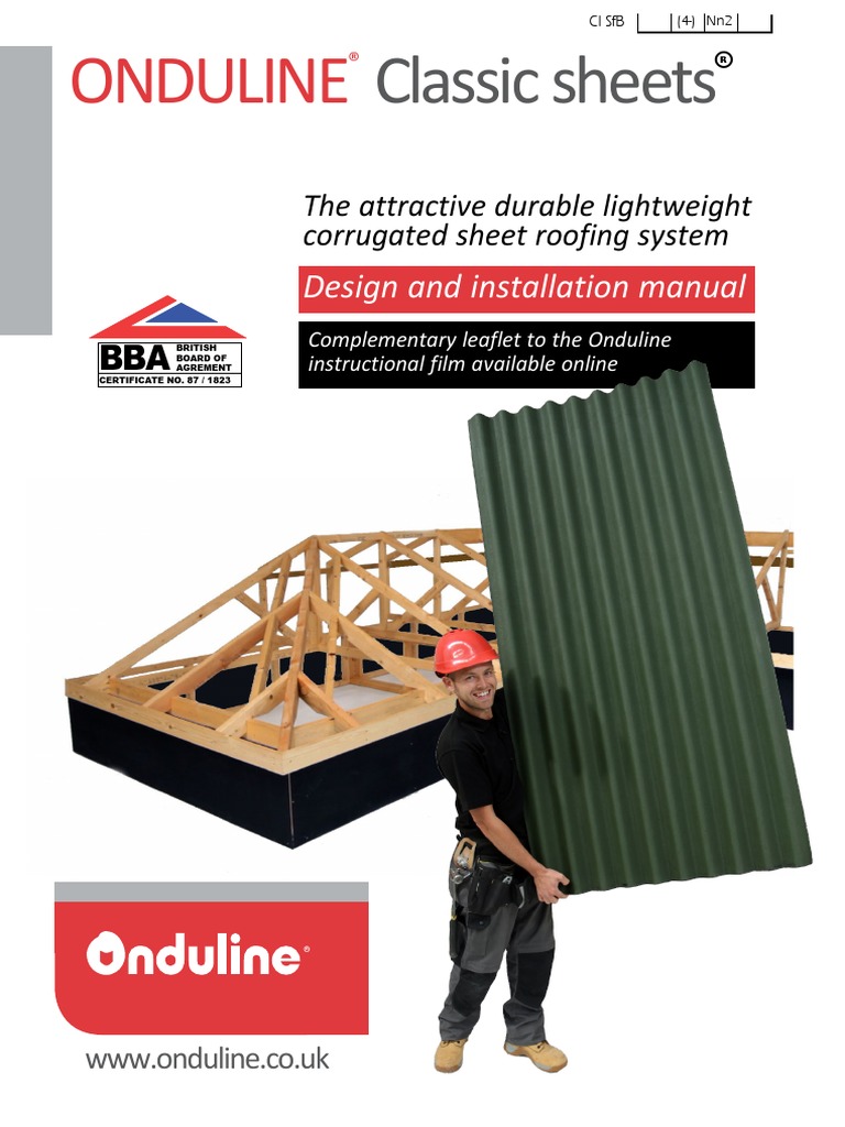 Onduline Fixing Guide | PDF | Roof | Building Materials