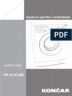 Upute-Perilice Rublja-PR10 4C BB