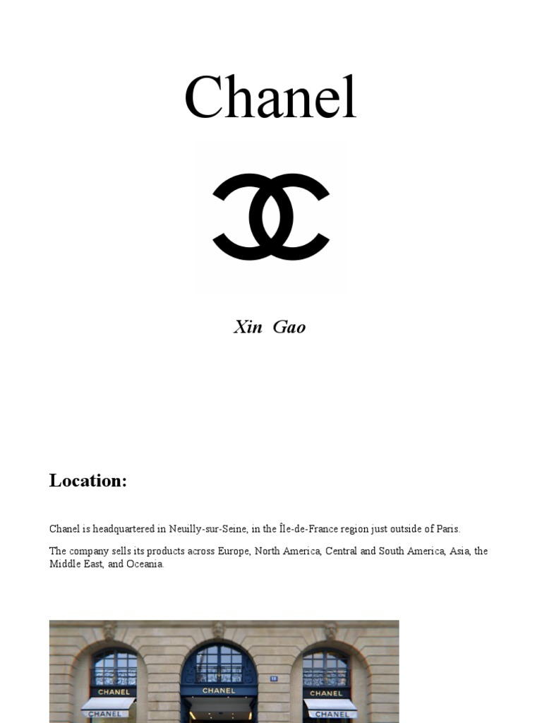 Coco chanel company sales