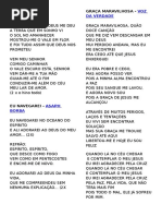 Eu Navegarei Graca Maravilhosa Exodo