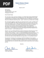 Senate Dems Letter To Trump