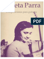 Composiciones para Guitarra - Violeta Parra PDF