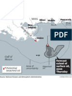 Map of Spill, July 15