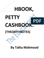 Cashbook, Petty Cashbook.: (Theory+Notes)