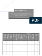 Registrul Unic de Evidenta a Accidentatilor in Munca Ce Au CA Urmare Incapacitate de Munca Mai Mare de 3 Zile de Lucru