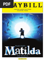 Playbill - Matilda