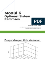 Modul 6 Optimasi