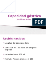 Capacidad Gástrica