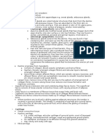 Anatomy Notes On Connective Tissue