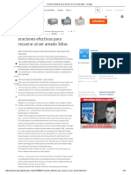 Oraciones Efectivas para Recuerar Al Ser Amado 3dias - Taringa!