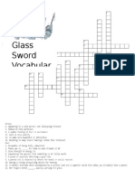 Glass Sword Vocabulary Crossward