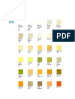 Carta de Colores de Supermate PDF