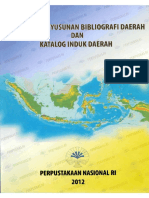 Pedoman Penyusunan Bibliografi Daerah Dan Katalog Induk Daerah