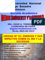 Unidad 1 Energía Impactos en La S y El MA