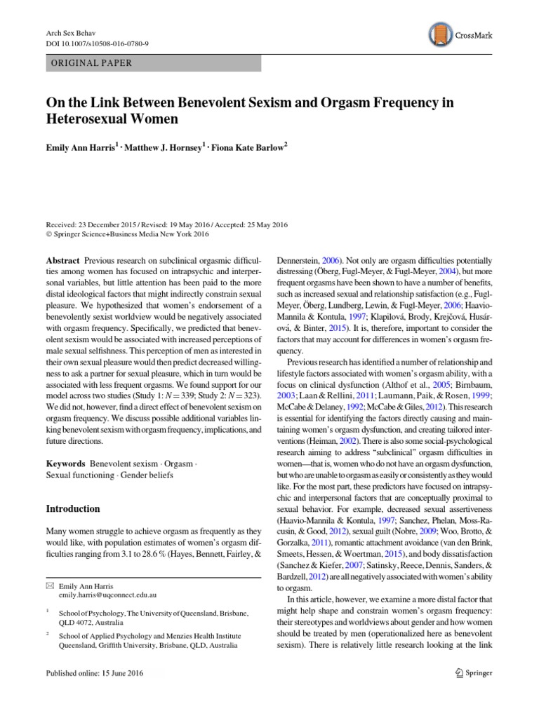 Why is benevolent sexism harmful quizlet picture