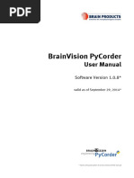 BrainVision PyCorder UM PDF