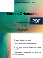 Estudo Orientado - Glaucia