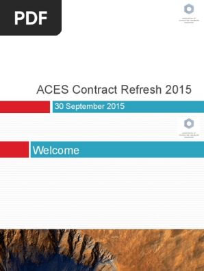 ACES Contract Refresh 2015