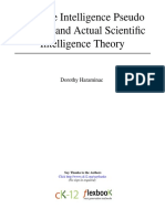 Multiple Intelligence Pseudo Science and Actual Scientific Intelligence Theory L v3 Baf s1