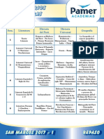 Temario Letras Repaso 2017-I
