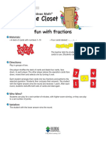 Game Closet: Fun With Fractions