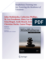 Integrating Mindfulness Training Into k-12 Education PDF