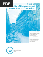Reinforcement Cage Design & Construction | PDF | Structural Analysis ...