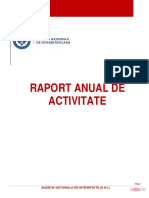 Raport Activitate Anual ANI 2016