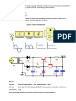 Diseño y Construcción de Una Fuente Regulada Utilizando Transistores de Potencia