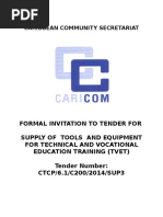 Tender Documents-Supply and Installation of TVET Equipment and Tools (4) (23) Feb Final