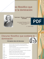 Discursos filosóficos que sostienen la dominación.ppt