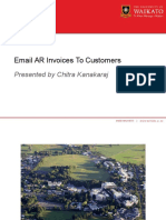 Email AR Invoices To Customers In Oracle EBS