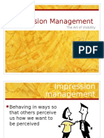 Impression Management: The Art of Visibility