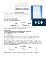 Netball - Score Keeping