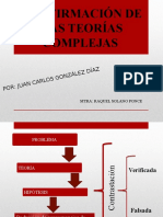 Confirmación de Las Teorias