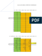 Calculo de Areas a Partir de Coordenadas