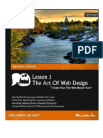Lesson 3 - The Art of Web Design