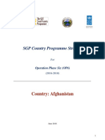 0.SGP-OP6 Country Program Strategy (2016-2018)