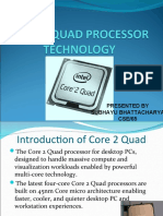 Core 2 Quad Processor Technology